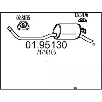 MTS Einddemper 01.95130