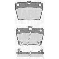 MAGNETI MARELLI Remblokkenset, schijfrem 363916060578