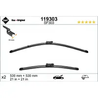 SWF Ruitenwisser 119303 SWF voor o.a. SKODA