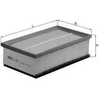 MAHLE ORIGINAL LX 1497 Luchtfilter
