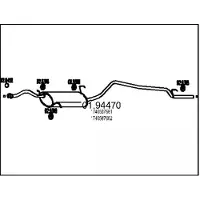 MTS 01.94470 Einddemper
