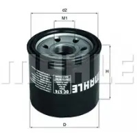 MAHLE ORIGINAL 154703553190 Oliefilter
