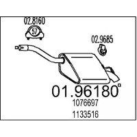 MTS Einddemper 01.96180
