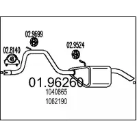 MTS Einddemper 01.96260