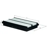 MAHLE ORIGINAL LX 1075 Luchtfilter