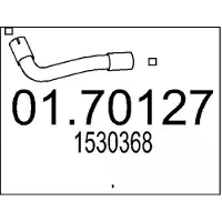 MTS Uitlaatpijp 01.70127