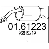 MTS 01.61223 Einddemper