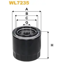 WIX FILTERS WL7235 Oliefilter
