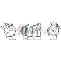 Ava Cooling AUAK354 Aircopomp