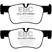 EBC Brakes Remblokkenset, schijfrem DP42143R