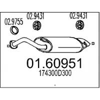 MTS Einddemper 01.60951