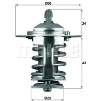 MAHLE ORIGINAL TX 70 82 Thermostaat, koelvloeistof