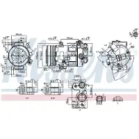 Nissens 890420 Aircopomp