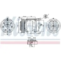 Nissens 891073 Aircopomp