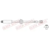 Quick Brake Remleiding 50.201X
