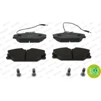 FERODO Remblokken set FDB406 Ferodo voor o.a. ALPINE, RENAULT