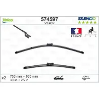 Valeo Ruitenwisser 574597 Valeo voor o.a. CITROEN, DS