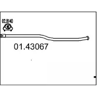 MTS 01.43067 Voorpijp