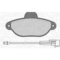 MAGNETI MARELLI Remblokkenset, schijfrem 363916060217