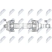 NTY Aandrijfas NPW-BM-227