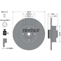 Textar 92154503 Remschijf