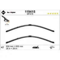 SWF Ruitenwisser 119415 SWF voor o.a. CITROEN