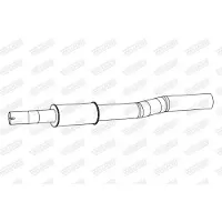 Walker 24328 Uitlaat middendemper