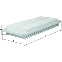 Knecht MAHLE luchtfilter LX 2634