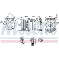 Nissens 890599 Aircopomp