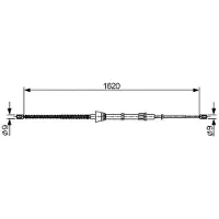 Bosch 1 987 482 448 Handremkabel