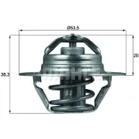 MAHLE ORIGINAL Thermostaat, koelvloeistof TX 88 88D