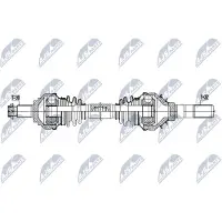 NTY NPW-BM-220 Aandrijfas