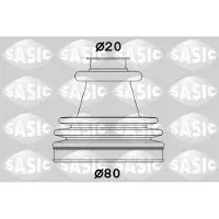 SASIC 2933773 Asmanchetten set