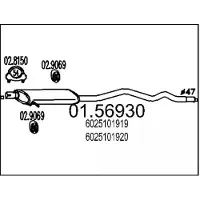 MTS Middendemper 01.56930