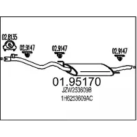 MTS Einddemper 01.95170