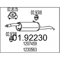 MTS Einddemper 01.92230