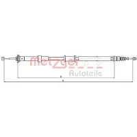 METZGER 12.0727 Handremkabel
