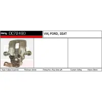 DELCO REMY DC72460 Remklauw