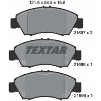 Textar Remblokset 2169701, voor