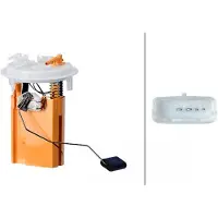 Hella Elektrische tanksensor, 4-polig, , geschikt voor CITROËN C5