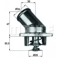 MAHLE ORIGINAL TI 3 87 Thermostaat, koelvloeistof