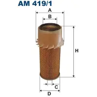 FILTRON Luchtfilter AM 419/1