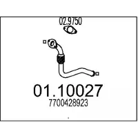 MTS 01.10027 Voorpijp