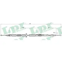 LPR Kabel, parkeerrem C0052B