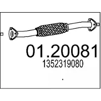 MTS Uitlaatpijp 01.20081