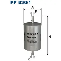 FILTRON Brandstoffilter PP 836/1