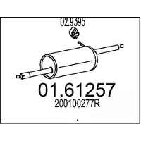 MTS 01.61257 Einddemper