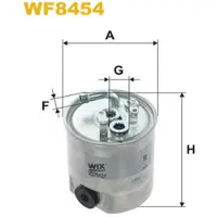 WIX FILTERS WF8454 Brandstoffilter