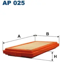 FILTRON Luchtfilter AP 025