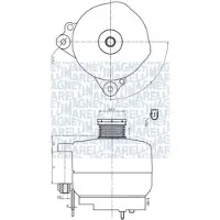 MAGNETI MARELLI 063732190010 Dynamo / Alternator